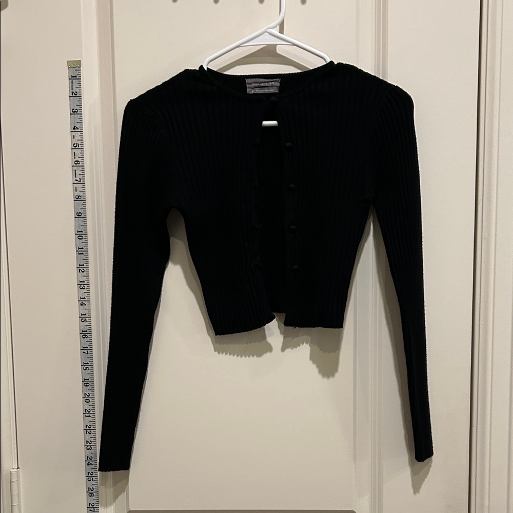 Urban Outfitters Black Knit Cardigan